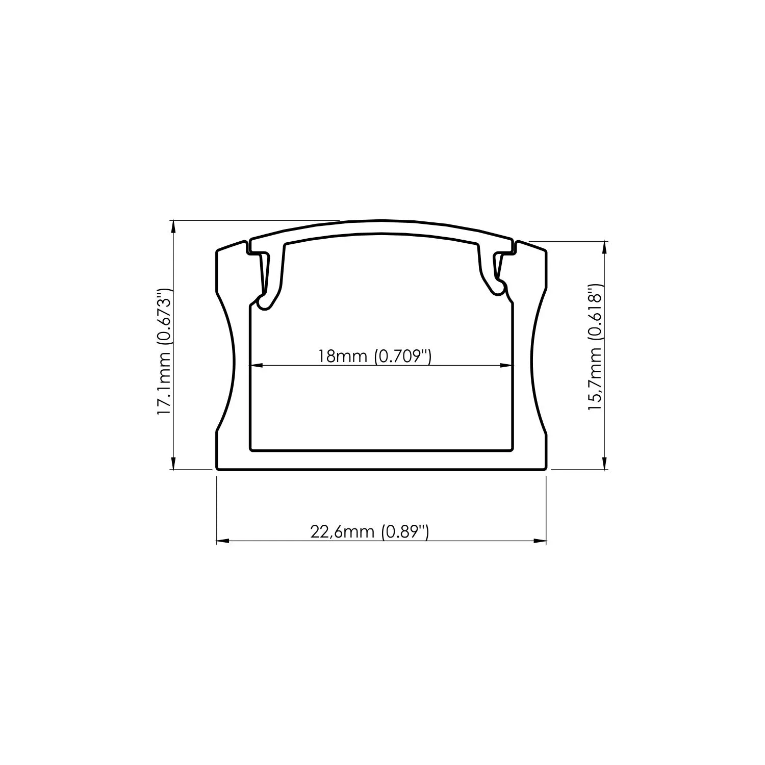 Philips Hue Light Strip Channel ~ Model SLW15