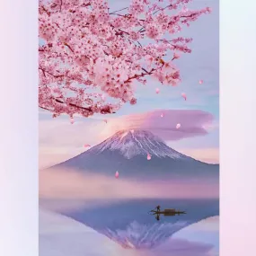 Pink Mount Fuji