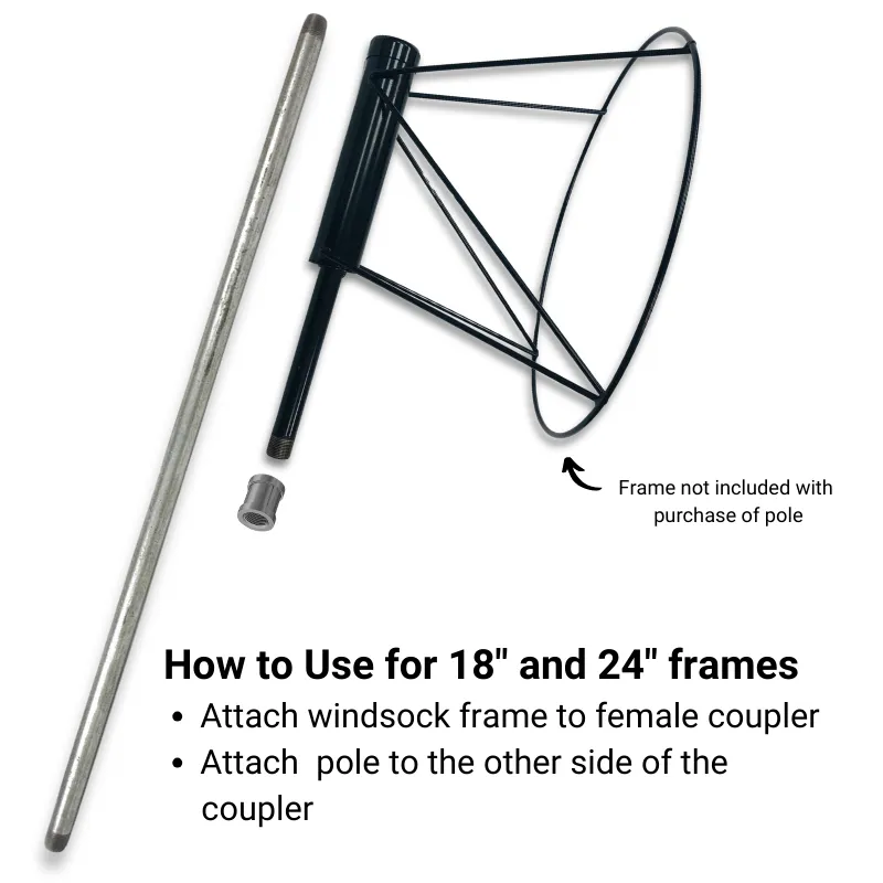 Pole for Windsock Frame Kit