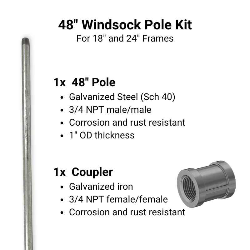 Pole for Windsock Frame Kit