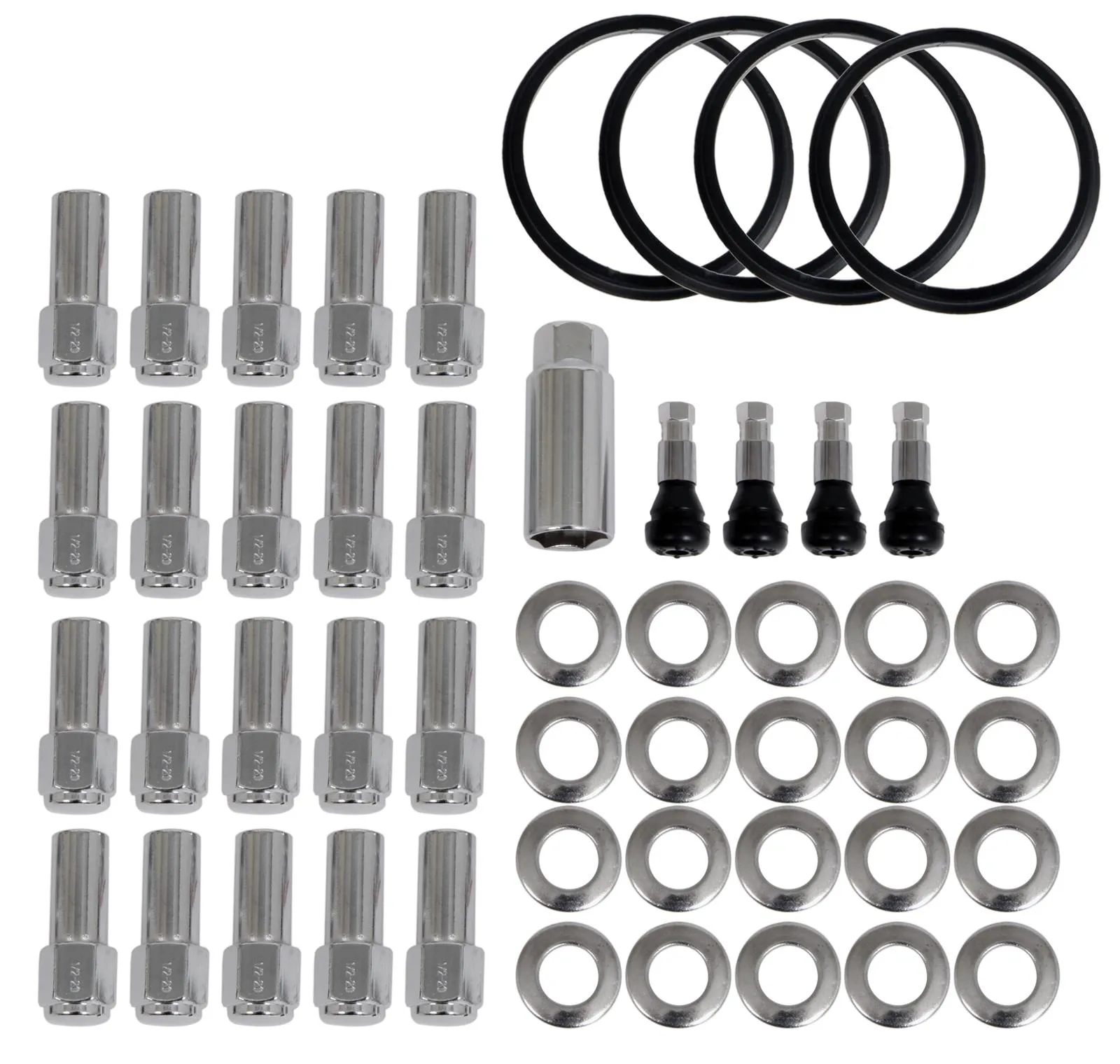 Race Star Wheel Installation Kits 601-1416D-20
