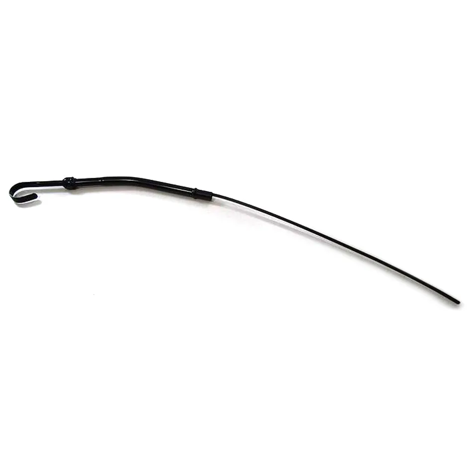 Racing Power Engine Oil Dipstick - Block Mount - Steel - Black - Small Block Chevy thru 1979