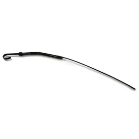 Racing Power Engine Oil Dipstick - Block Mount - Steel - Black - Small Block Chevy thru 1979