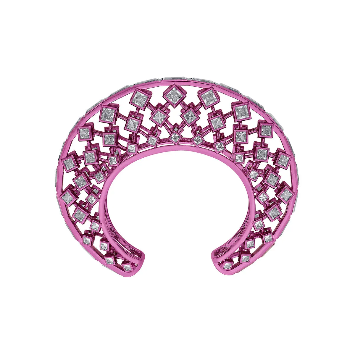 Rani Pink Moon Statement Cuff