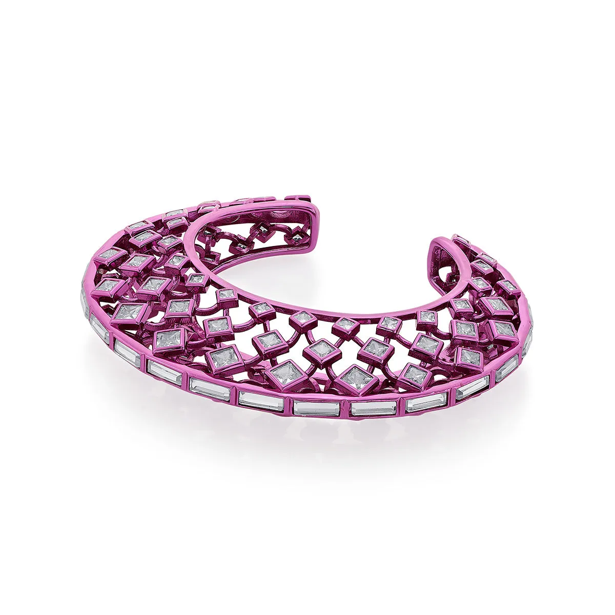 Rani Pink Moon Statement Cuff