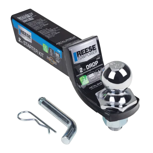 REESE Towpower Interlock® Trailer Hitch Ball Mount Starter Kit