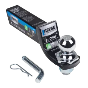 REESE Towpower Interlock® Trailer Hitch Ball Mount Starter Kit