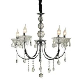 Regalia Crystal & Chrome Chandelier