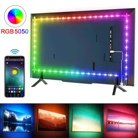 RGB 5050 Led Strip Light Bluetooth App Control 5V USB Led Tape
