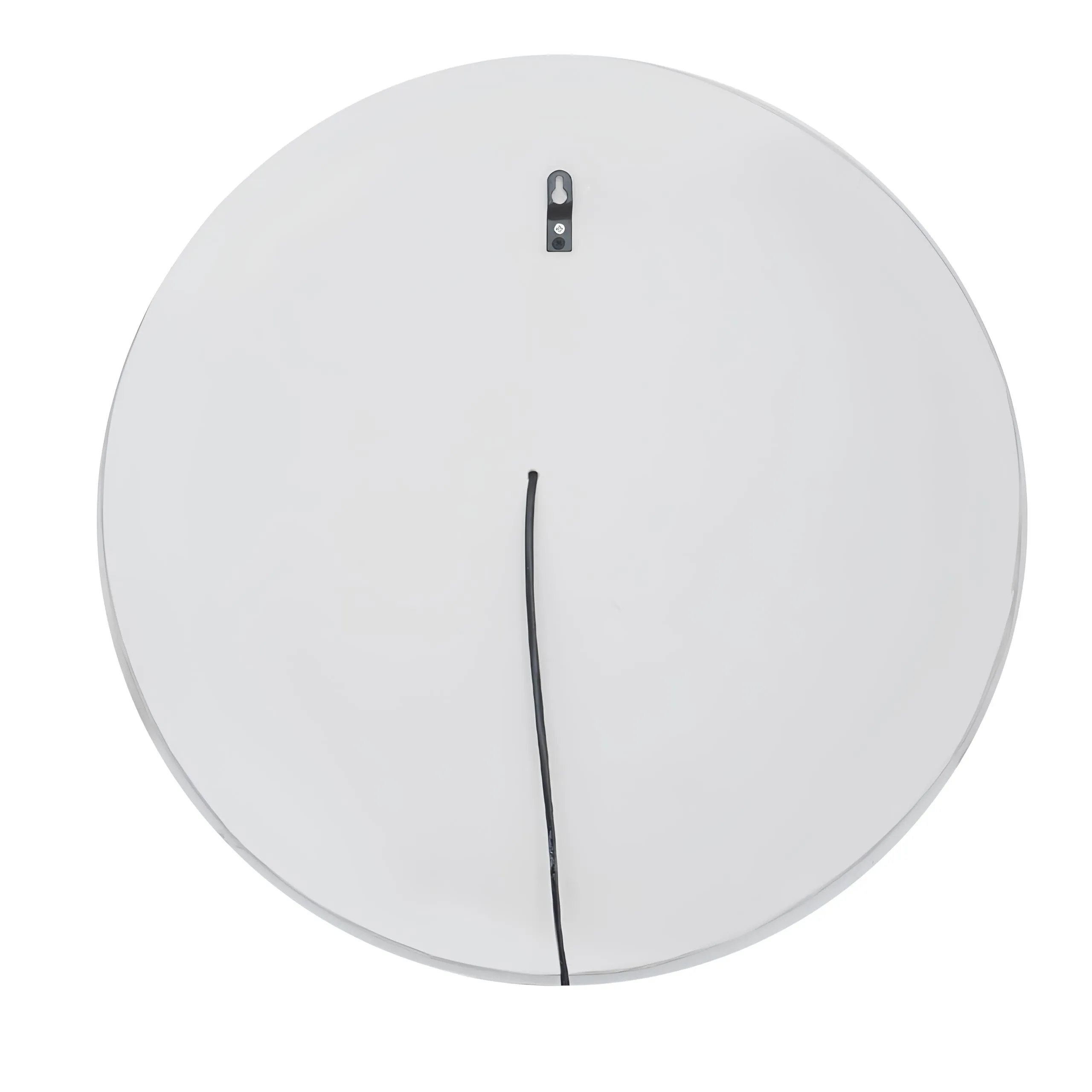 SANIF® Round Led Wall Mounted Mirror with Light, 24x24 Inch Touch Sensor || Led Mirror for Bathroom, Wash Basin, Bedroom with 3 Colour Lights (Warm   White   Natural Lights) Unframed.
