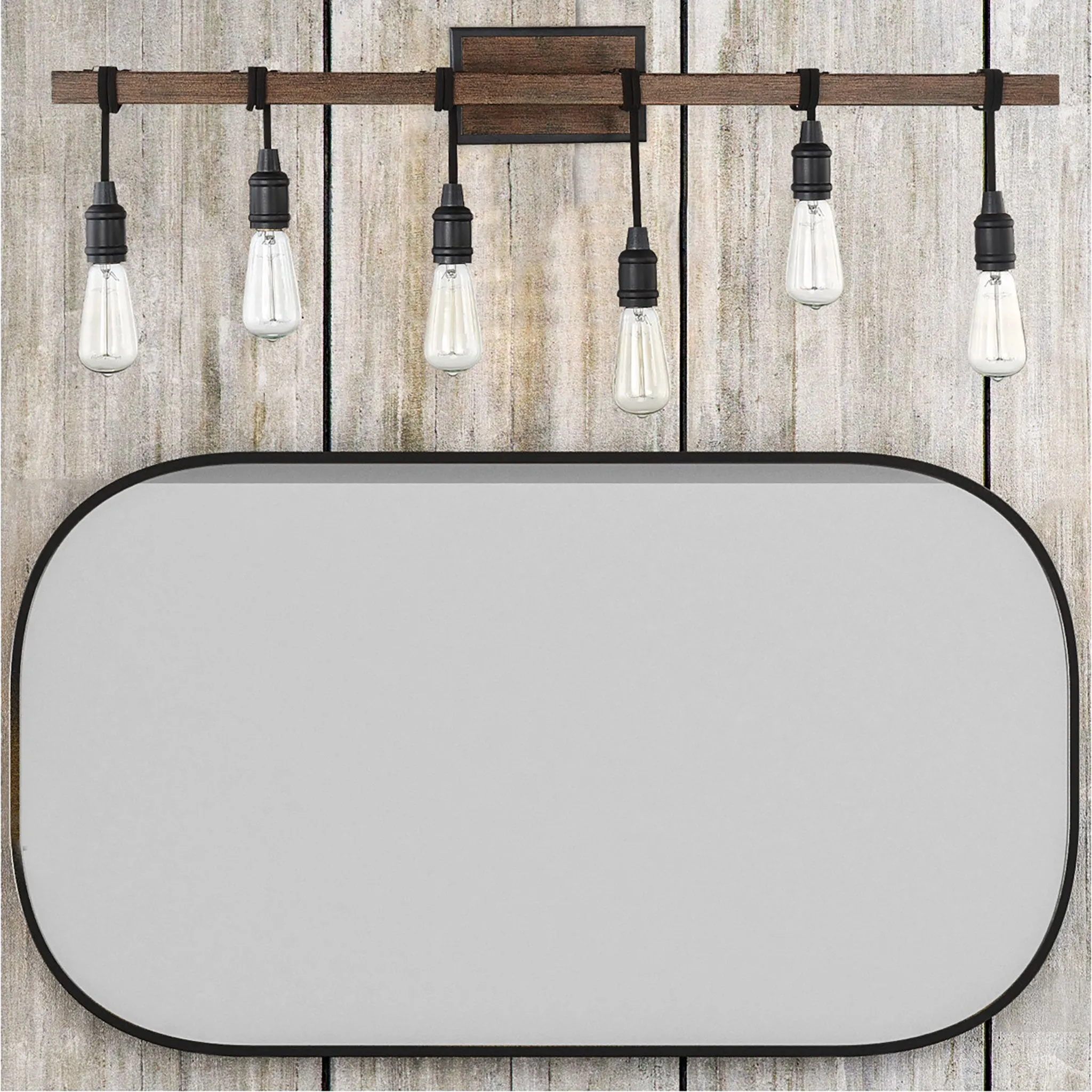 Savoy House Burgess 6-Light Bathroom Vanity Light