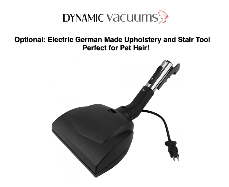 Sebo Deluxe ET-1 Power Head Central Vacuum Accessory Kit