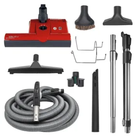 Sebo Deluxe ET-2 Power Head Central Vacuum Accessory Kit