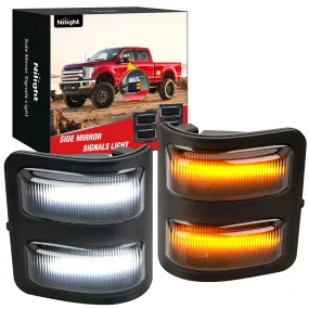 Side Mirror Marker Light For 2008-2016 Ford F250 F350 F450 F550 Super Duty
