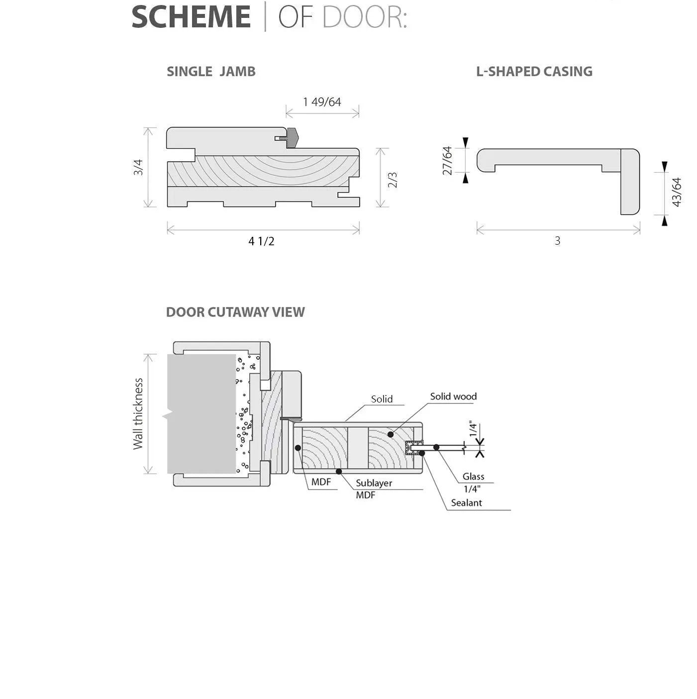 Solid French Door Opaque Glass / Sete 6999 White Silk with Mirror / Single Regular Panel Frame Handle / Bathroom Bedroom Modern Doors