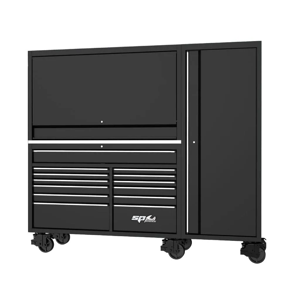 SP Tools SP50800 517 Piece Metric & SAE 89" Black & Chrome USA Sumo Series Workstation Tool Kit