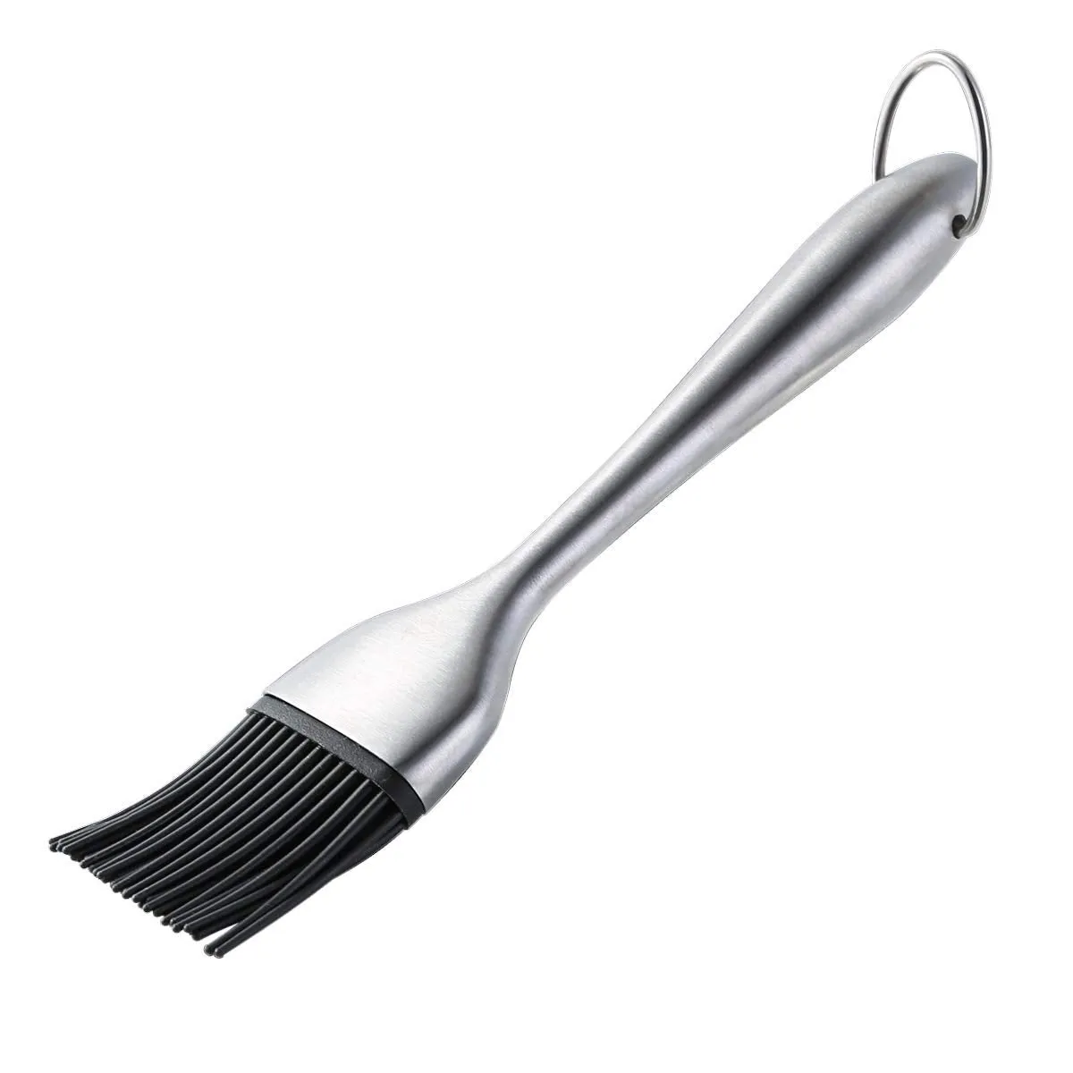 Spatlus BBQ Basting Brush Grilling | Pastry | Barbecue | Marinating | Desserts Baking Food Grade BPA Free Heatproof Silicone Oil Brushes FDA Approved (9 INCH PACK 1)
