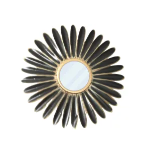 Stark Decor Reflective Elegance Enhancing Home Decor with Metal Wall Mirrors Modern Art Mirror for Home Décor, Round, Framed