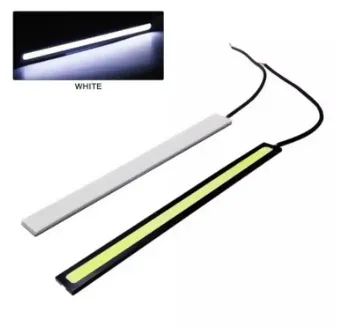 Strips LED Day light (1Set 2Pcs) White For Bikes and Car