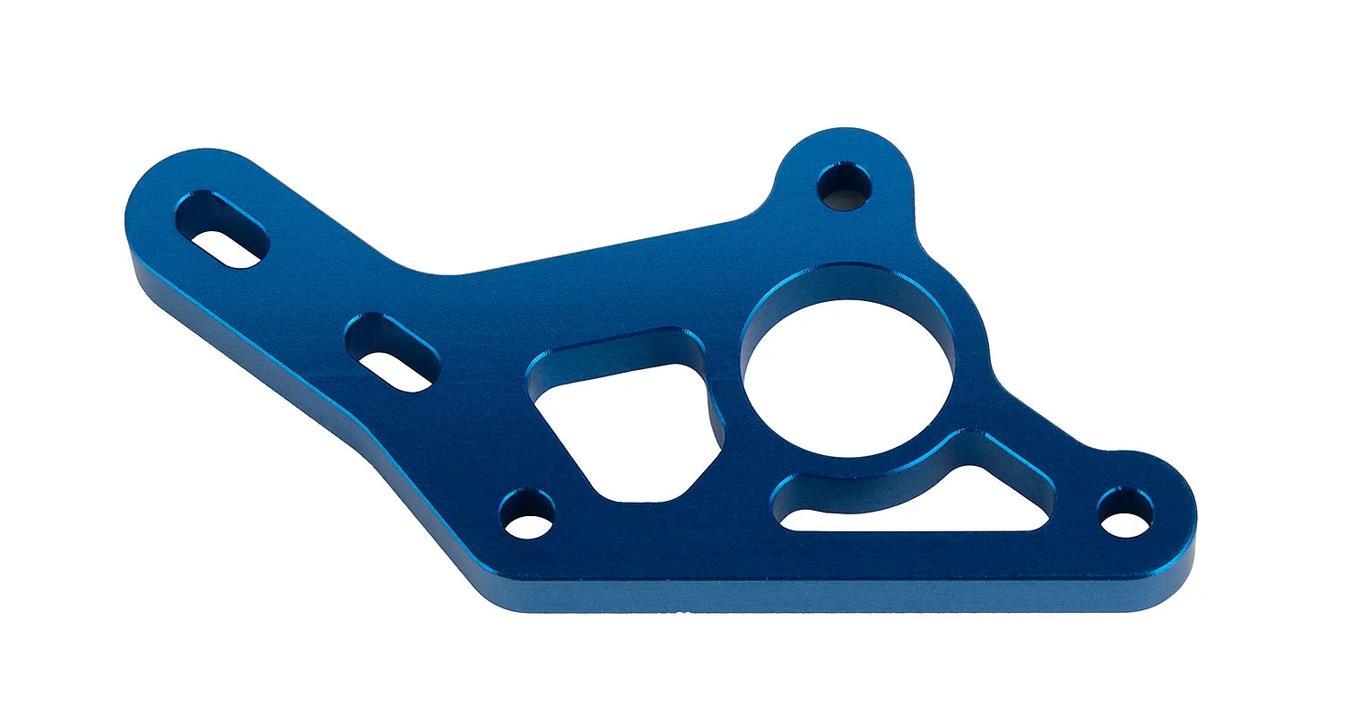 Team Associated RC10B7 Motor Mount, blue aluminum (ASS92439)