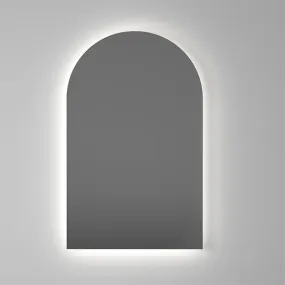 Thermogroup Backlit Arch Shape LED Mirror 500x800 with Warm or Cool Light and Demister