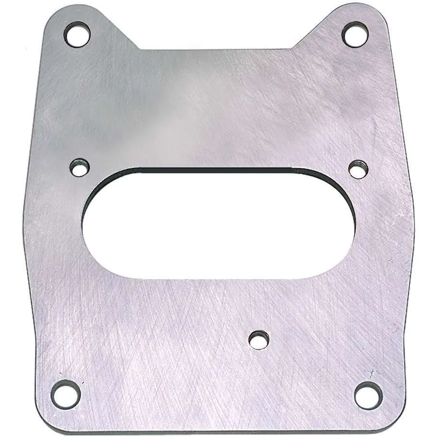 Trans-Dapt Carburetor Adapter - Center Mount to TBI - Steel