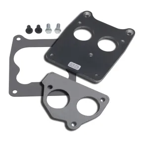 Trans-Dapt Carburetor To TBI Adapter - Quadrajet 4 bbl. To SB ChevyTBI Rear Mount