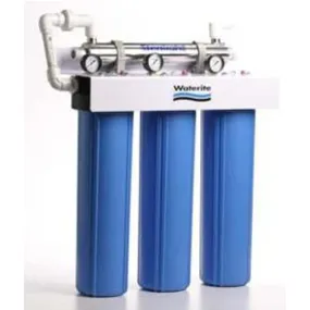 TriPlex 4.5" OD Big Blue Water Filter Housing with UV Disinfection | 10"