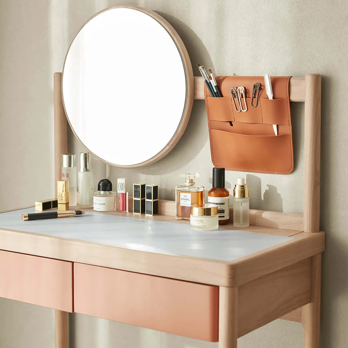 Tropical Sunrise Dressing Table with Stool Set