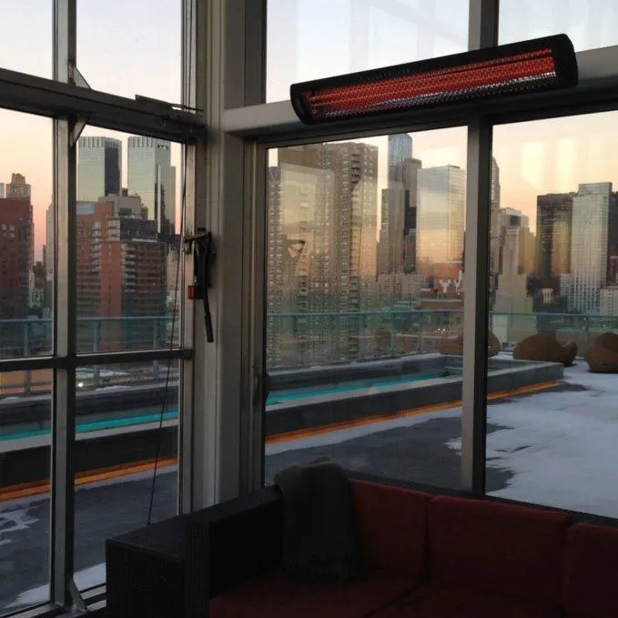 Tungsten Smart-Heat Electric Heater in Black or White (3000w or 6000w)