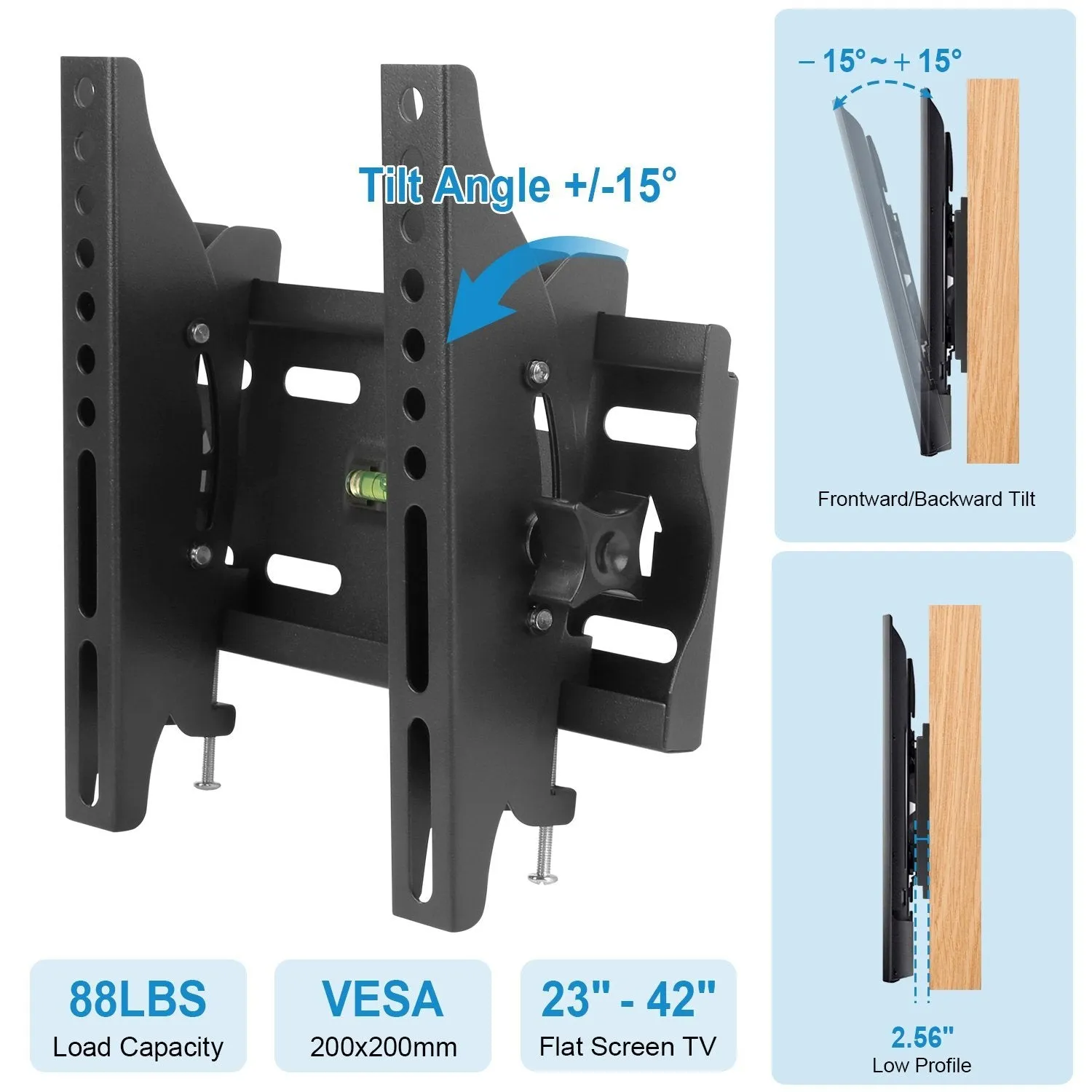 TV Wall Mount Bracket Tilt for 23"-42" LED/LCD/PLASMA Flat TV
