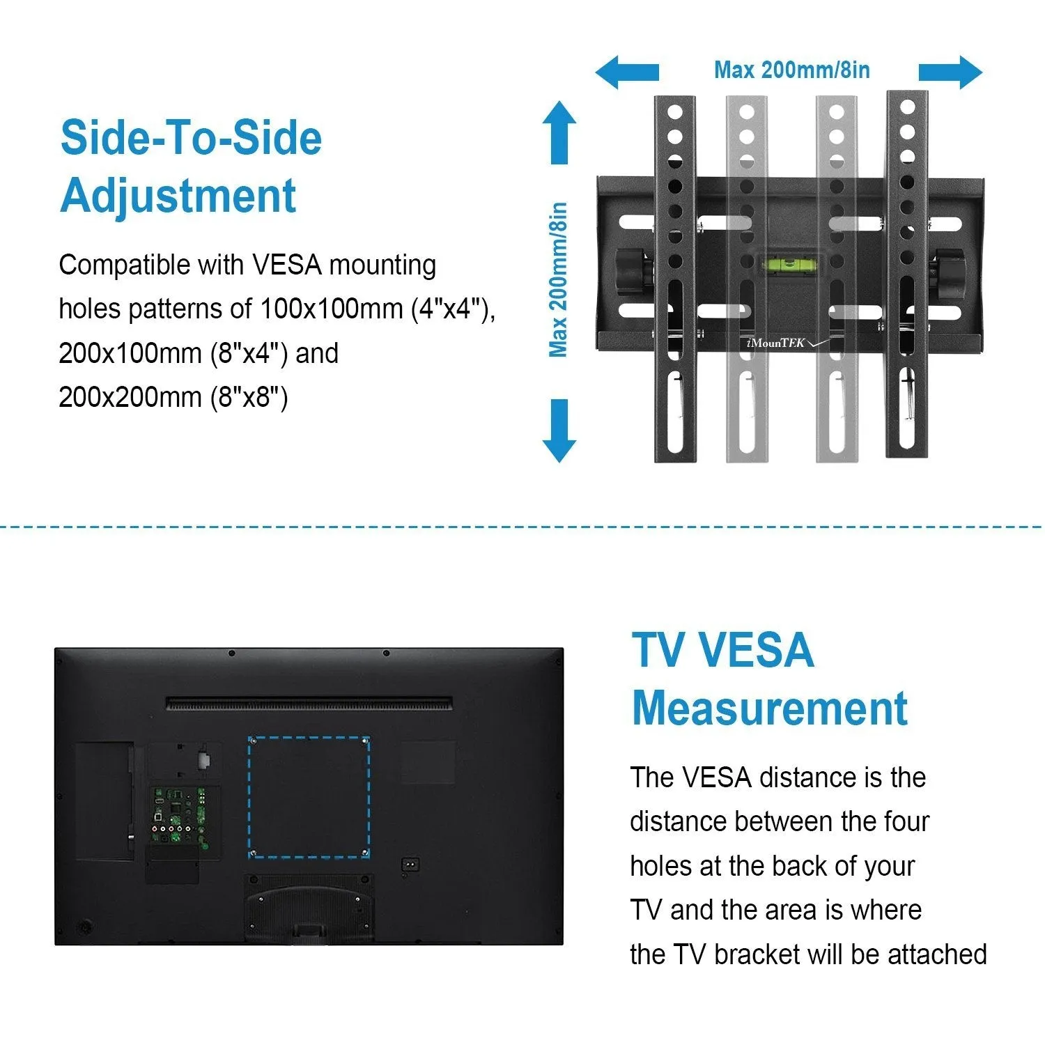 TV Wall Mount Bracket Tilt for 23"-42" LED/LCD/PLASMA Flat TV