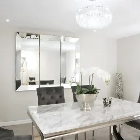 Venetian 3 Piece Panel Mirror
