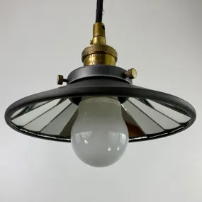Visual Comfort BZ Pendant Light, Mirrored