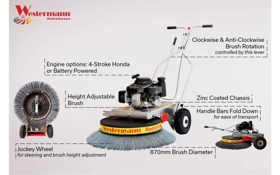Westermann Honda Moss Brush WR870