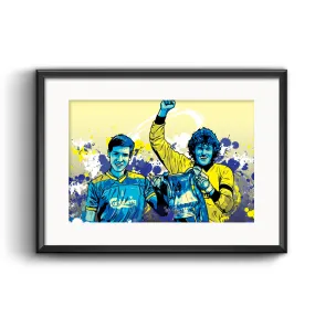 Wimbledon 1988 FA Cup Commemorative Print