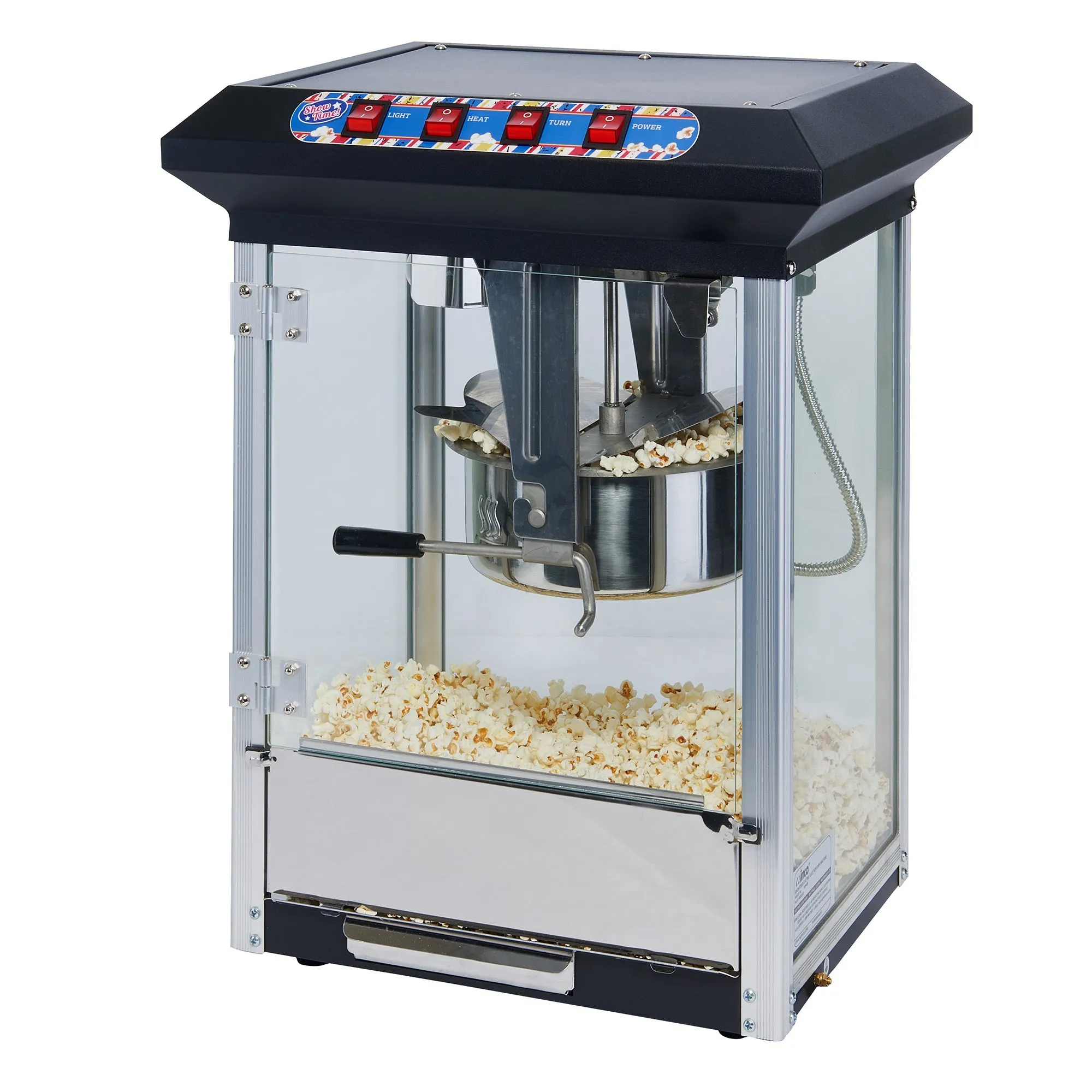 Winco POP-8B Popcorn Popper - set